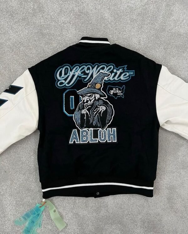 AC Milan x Off-White Varsity Jacket - Image 2