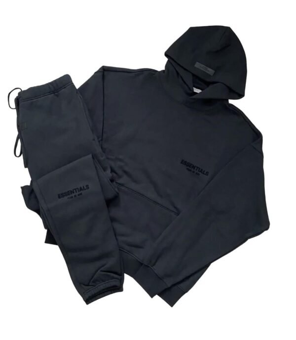 FEAR OF GOD ESSENTIALS Tracksuit- Black - Image 2