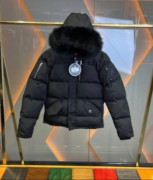 Moose Knuckles jacket Black/Black Fur