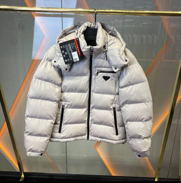 prada hooded puffer jacket - Image 2