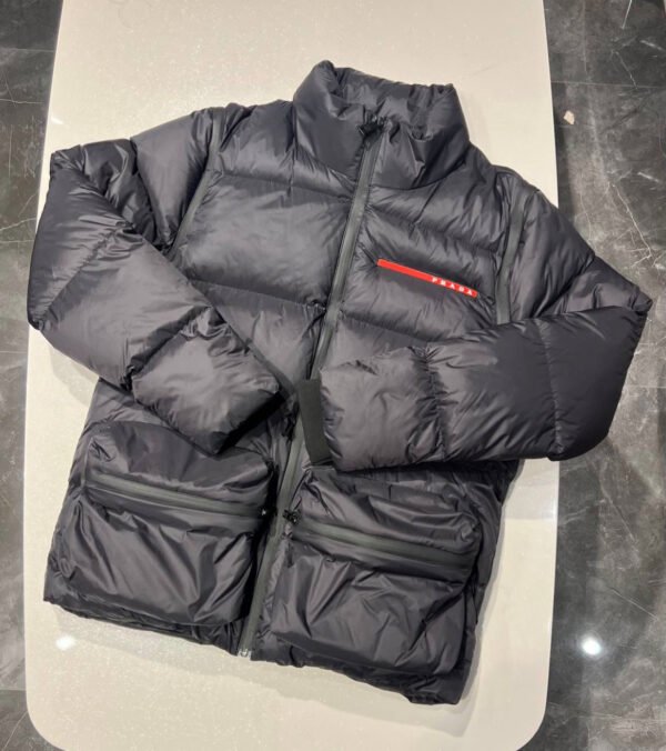 Prada removeable arms jacket