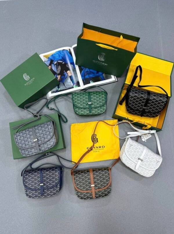 Goyard Belvedere bags Comes with box and dust bag