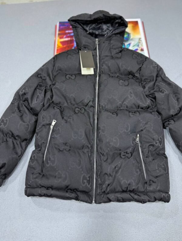 Gucci Puffer Jacket- black - Image 5