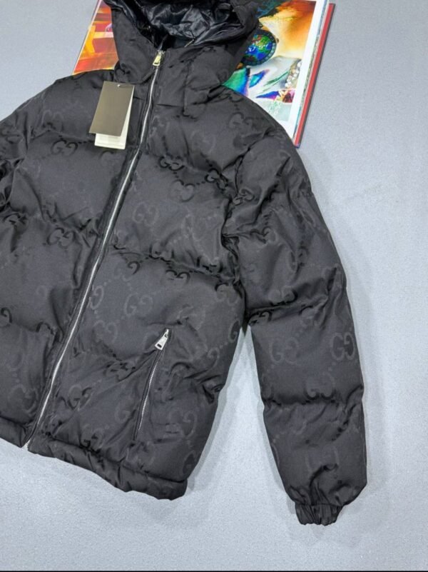 Gucci Puffer Jacket- black - Image 2